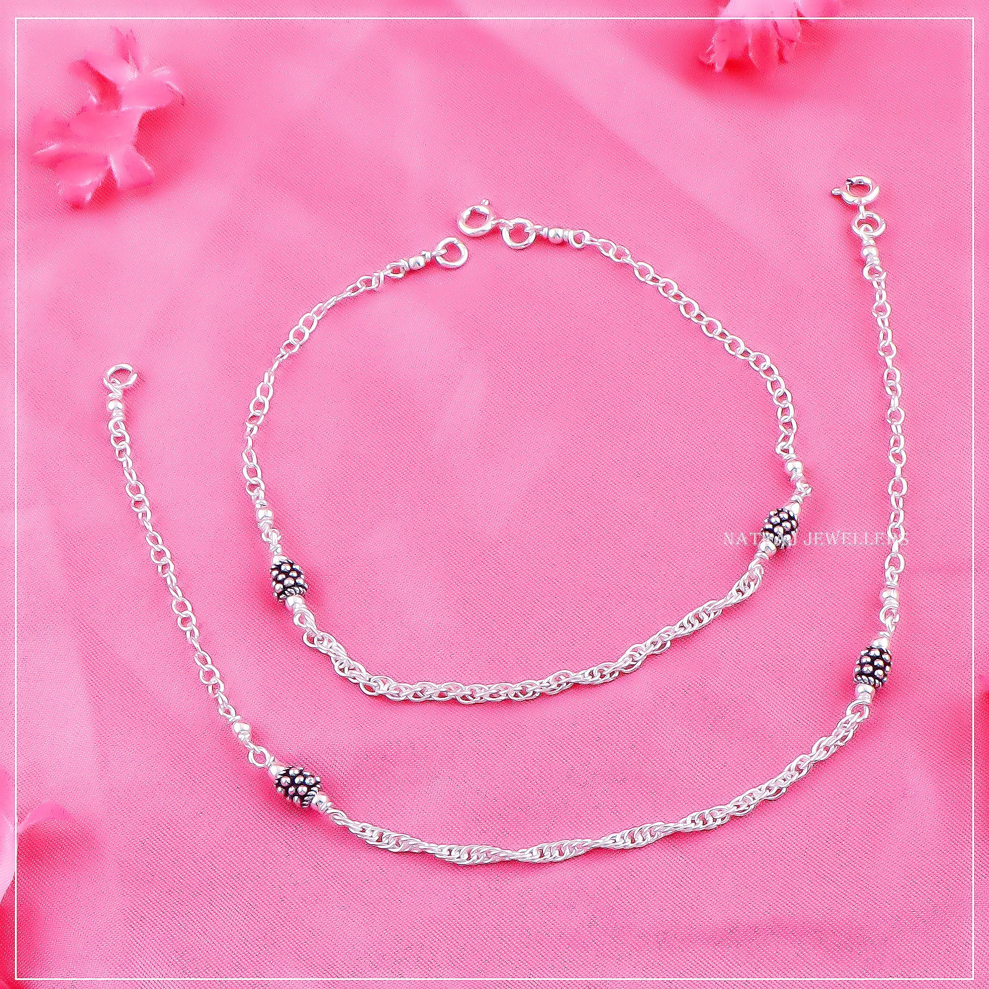 Silver Anklet