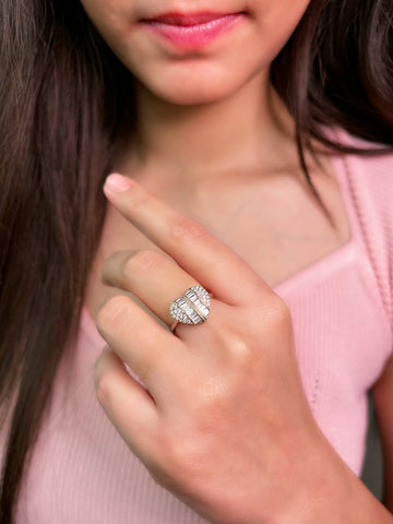 Silver ring *