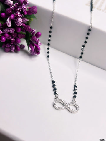 Infinity Silver Mangalsutra