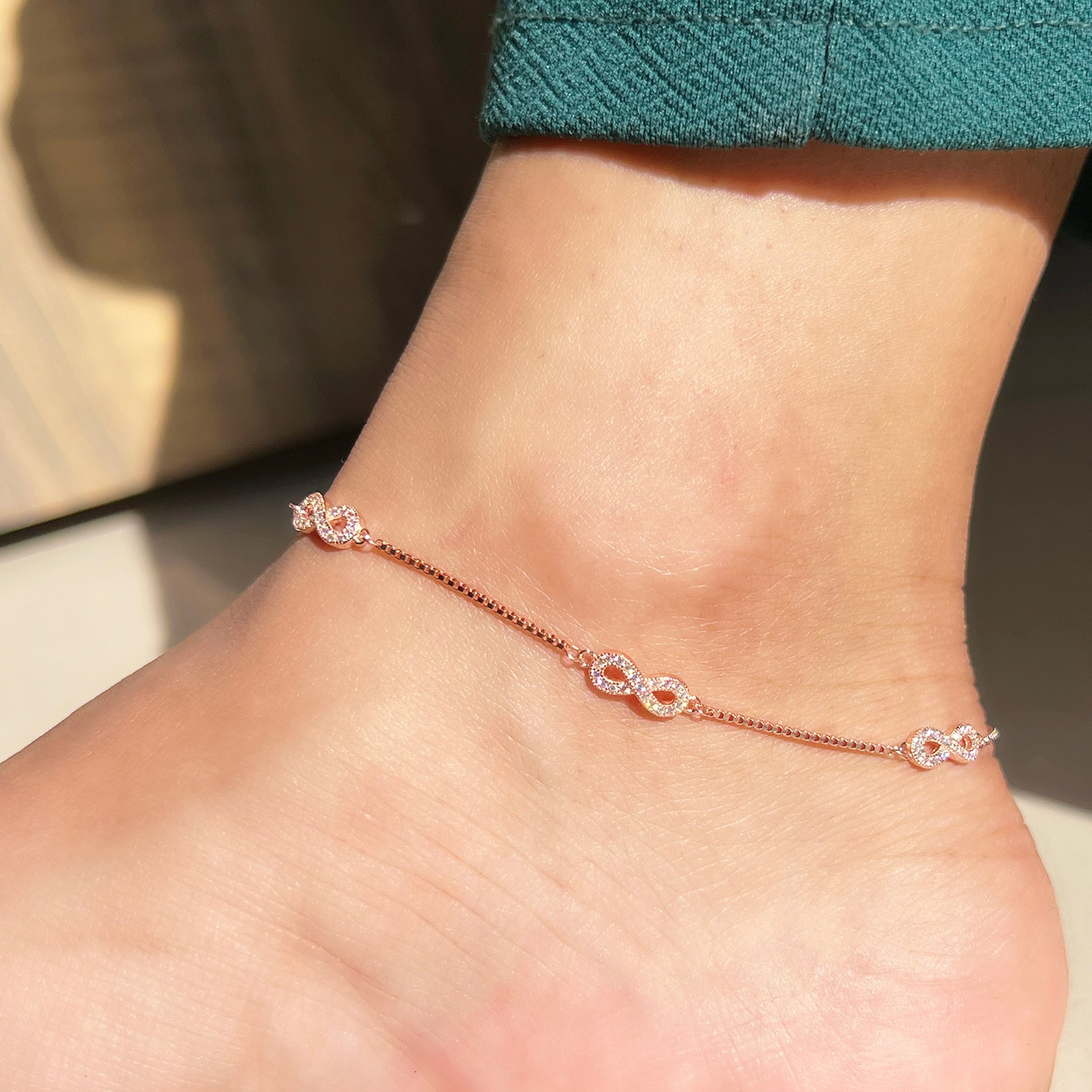 PURE SILVER ANKLET