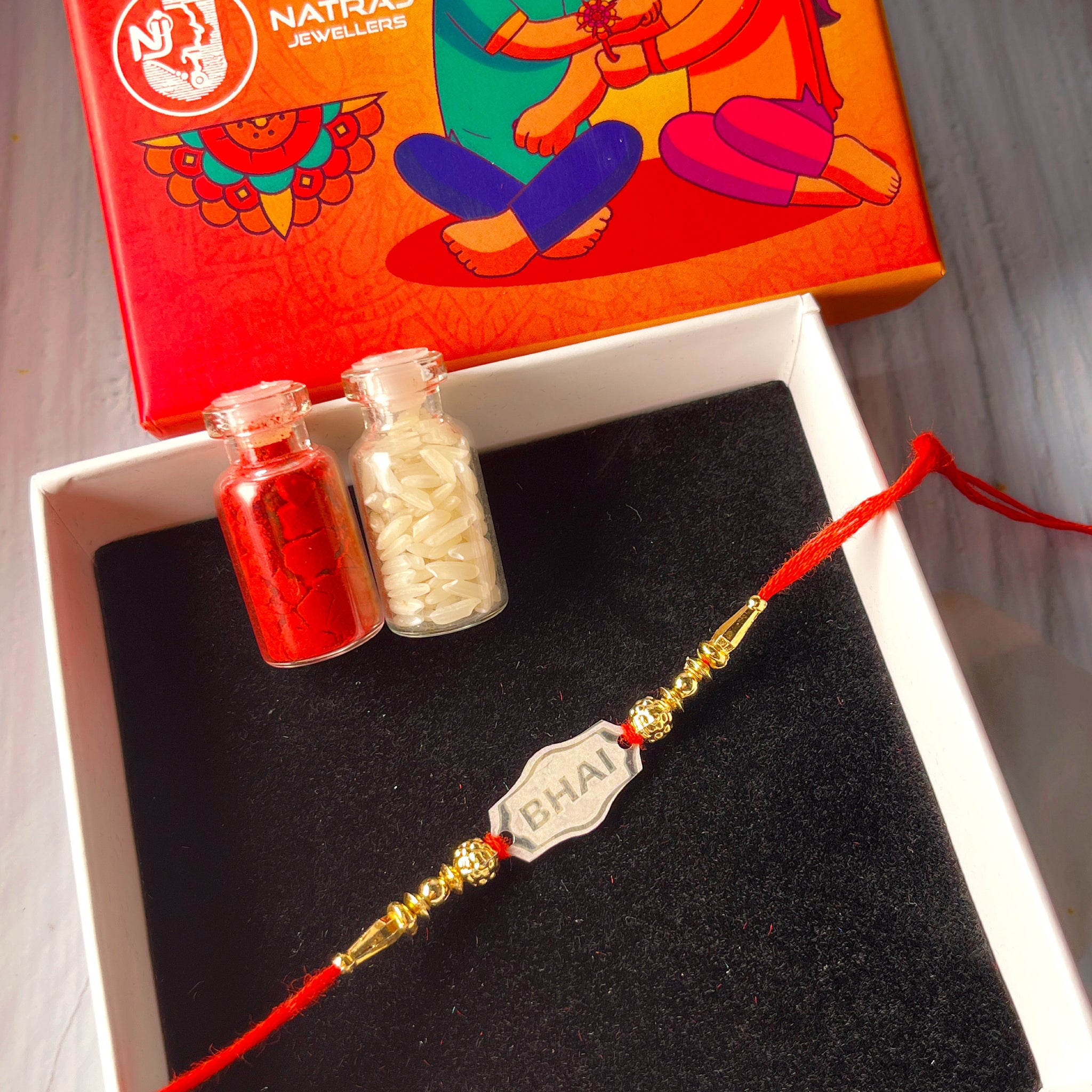 Silver Rakhi