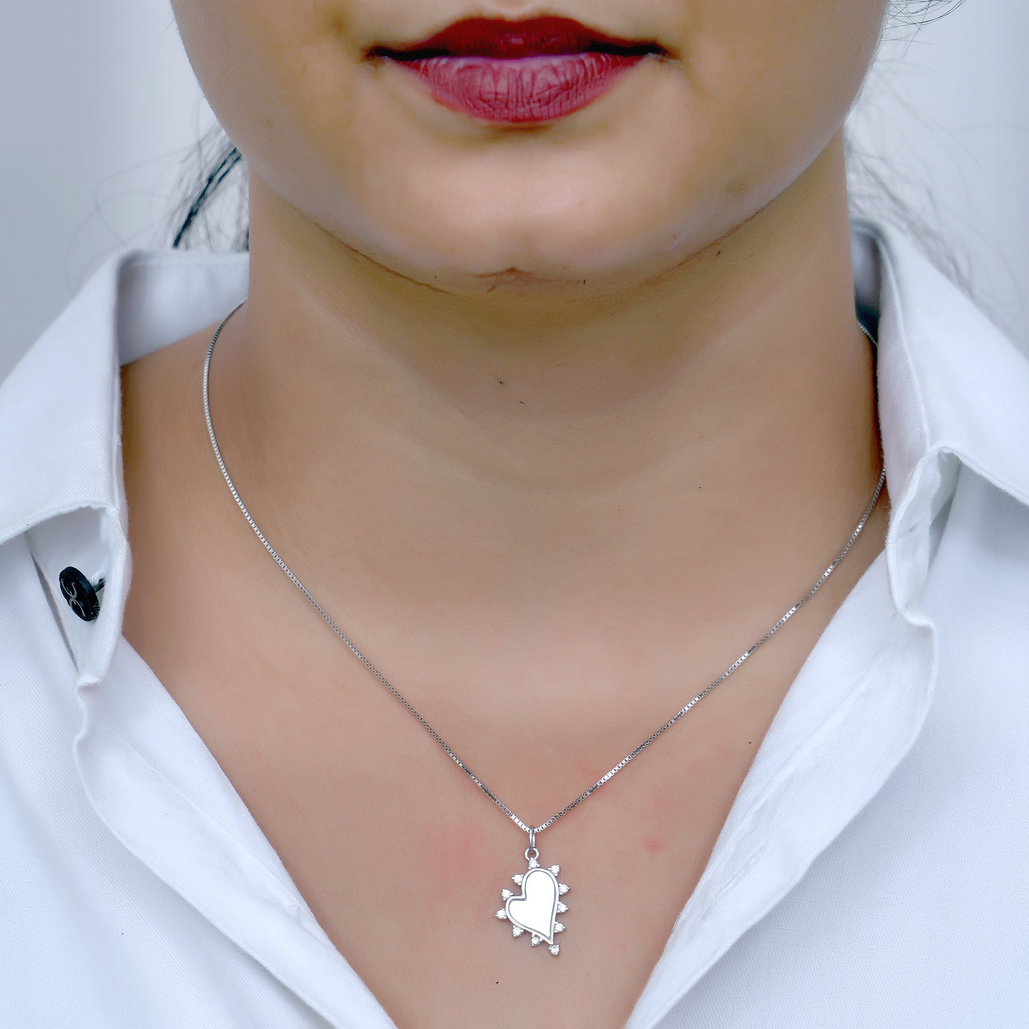 PURE SILVER CHAIN PENDENT