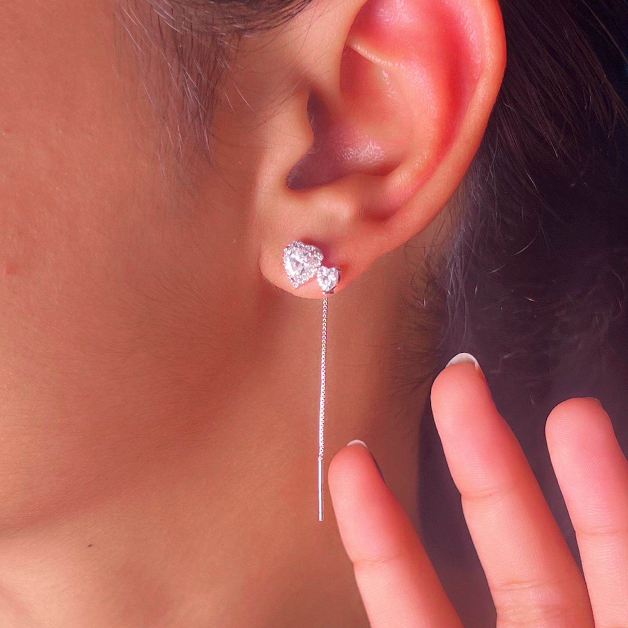 PURE SILVER EARRING