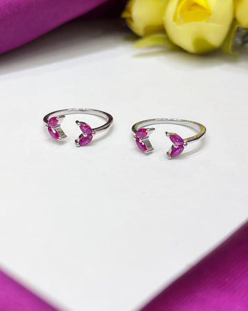 PURE SILVER TOE RING