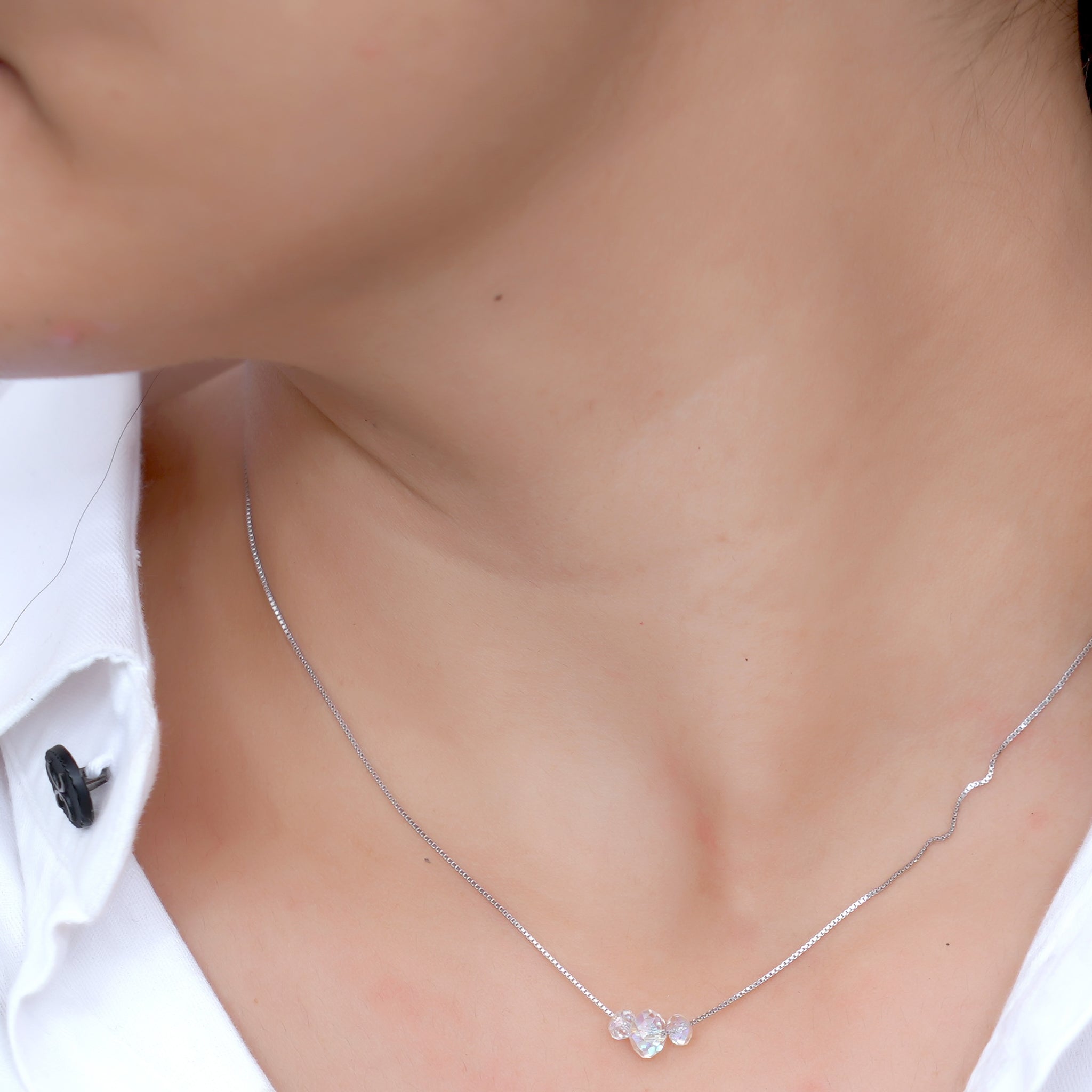 PURE SILVER CHAIN PENDENT