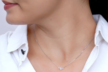 PURE SILVER CHAIN PENDENT