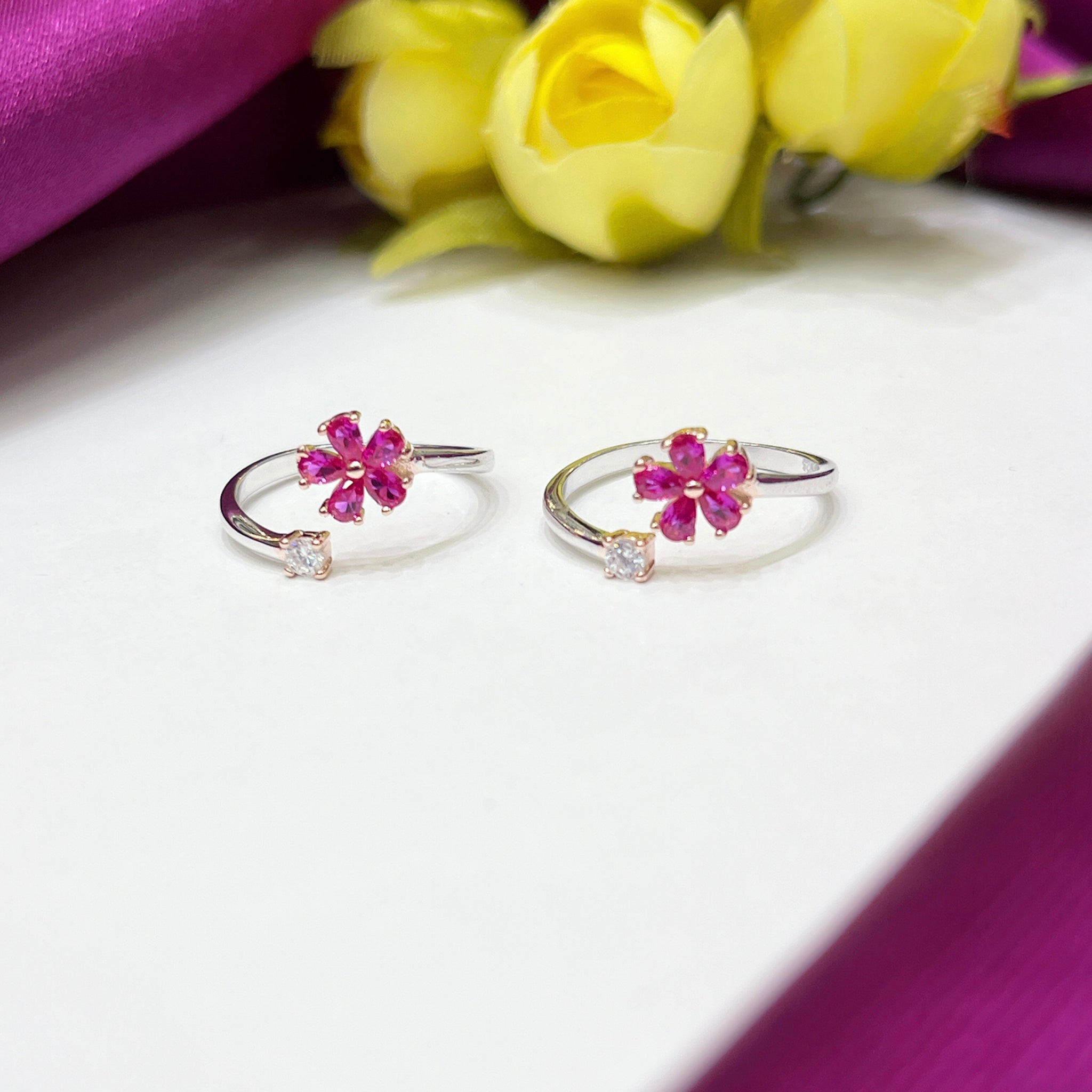 PURE SILVER TOE RING