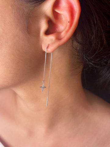 PURE SILVER EARRING