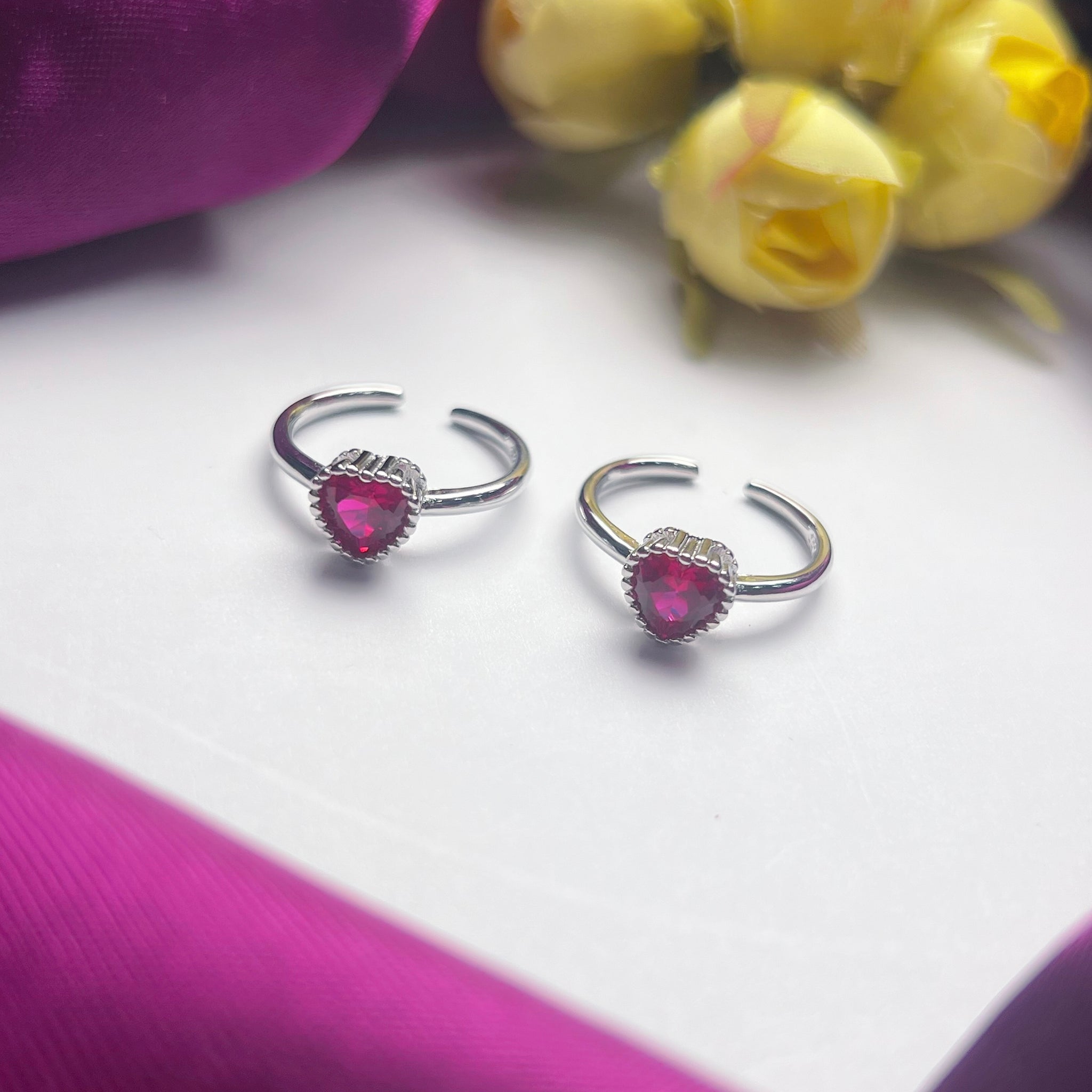 PURE SILVER TOE RING