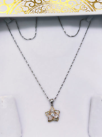 Silver Chain Pendent