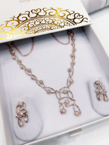 Silver Necklace Set