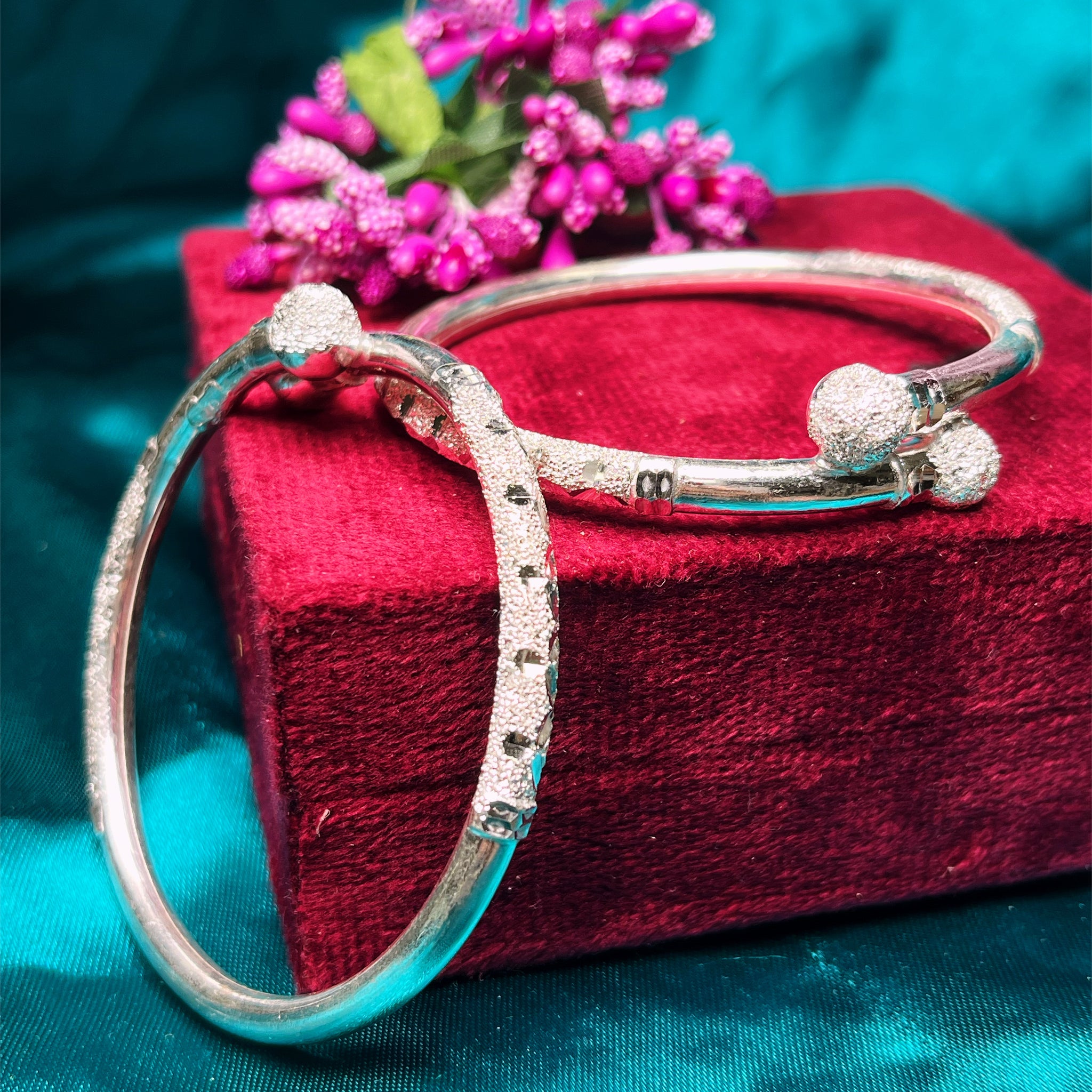 Silver Bangles