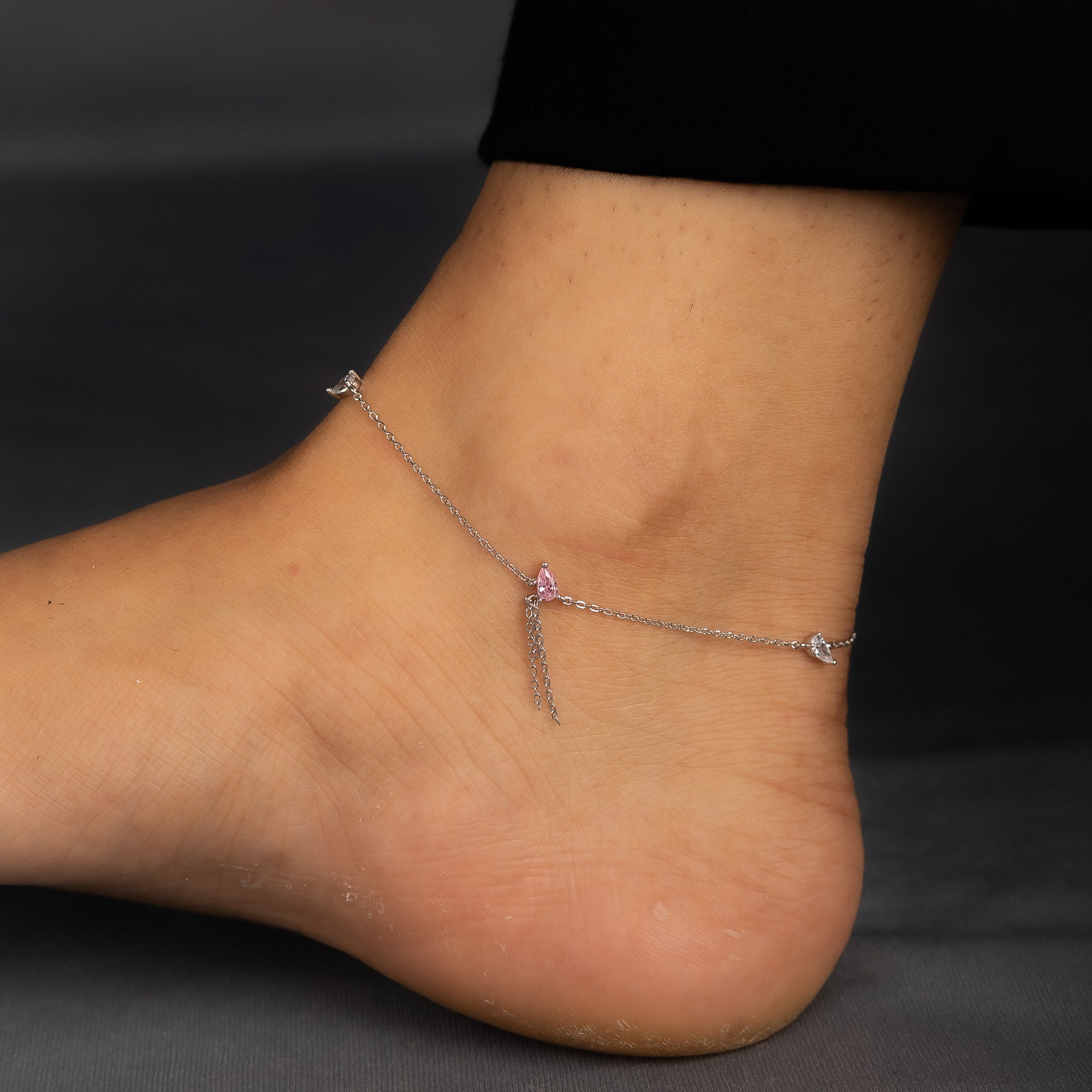 PURE SILVER ANKLET