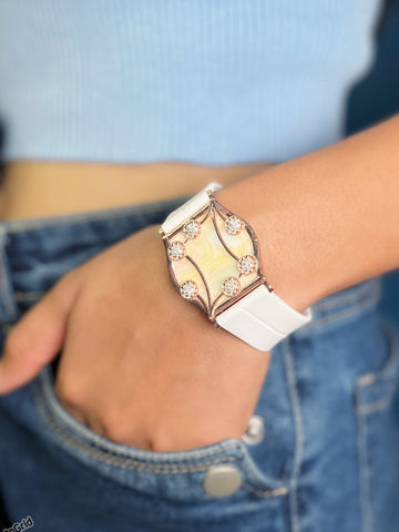 Silver watch Bracelet