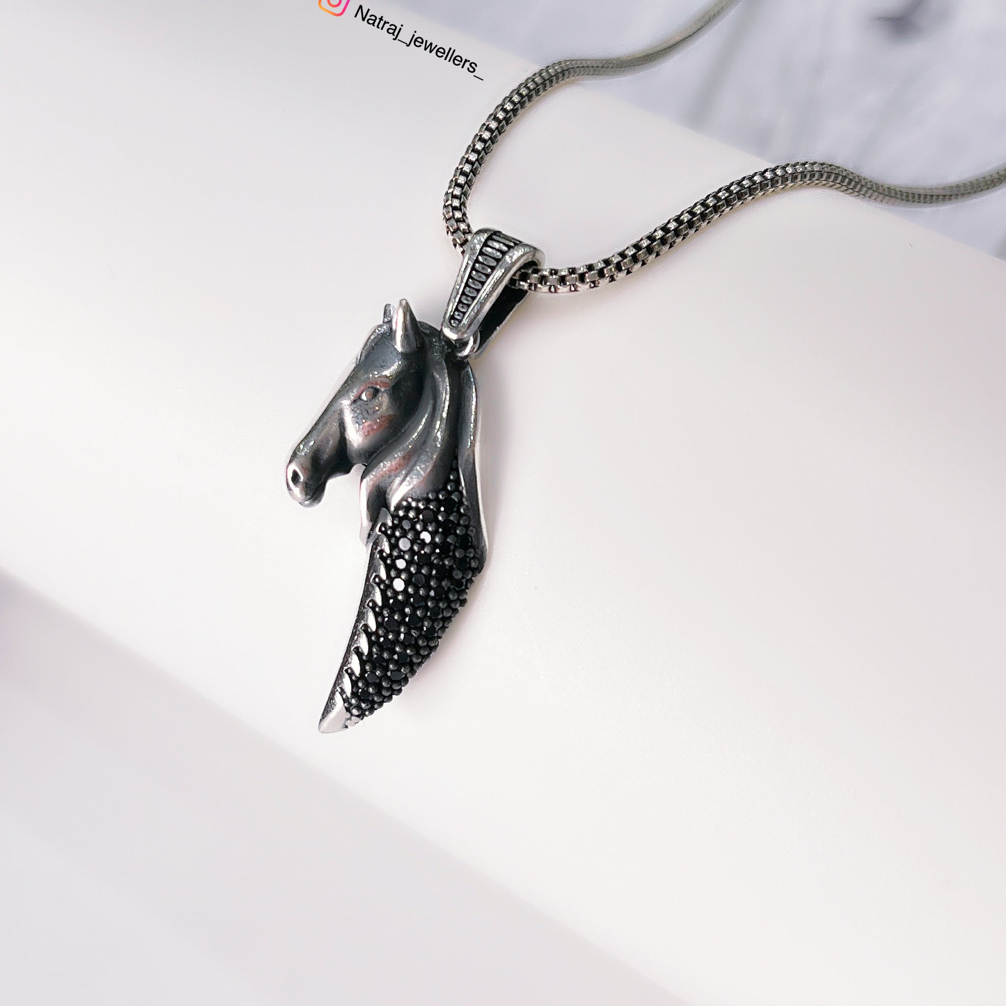 Silver Mens Chain Pendent