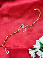 Rudrakhsh Silver Bracelete