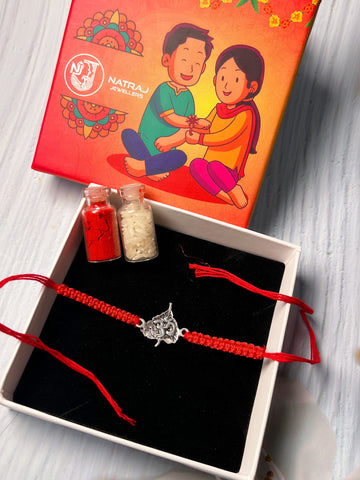 Silver Rakhi