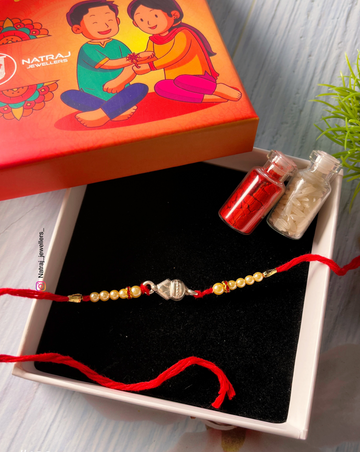 Silver Rakhi