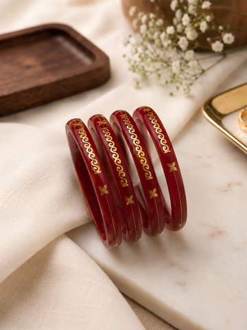 Shagun Gold Taar Bangles
