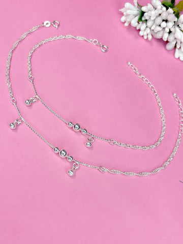 Silver Anklet