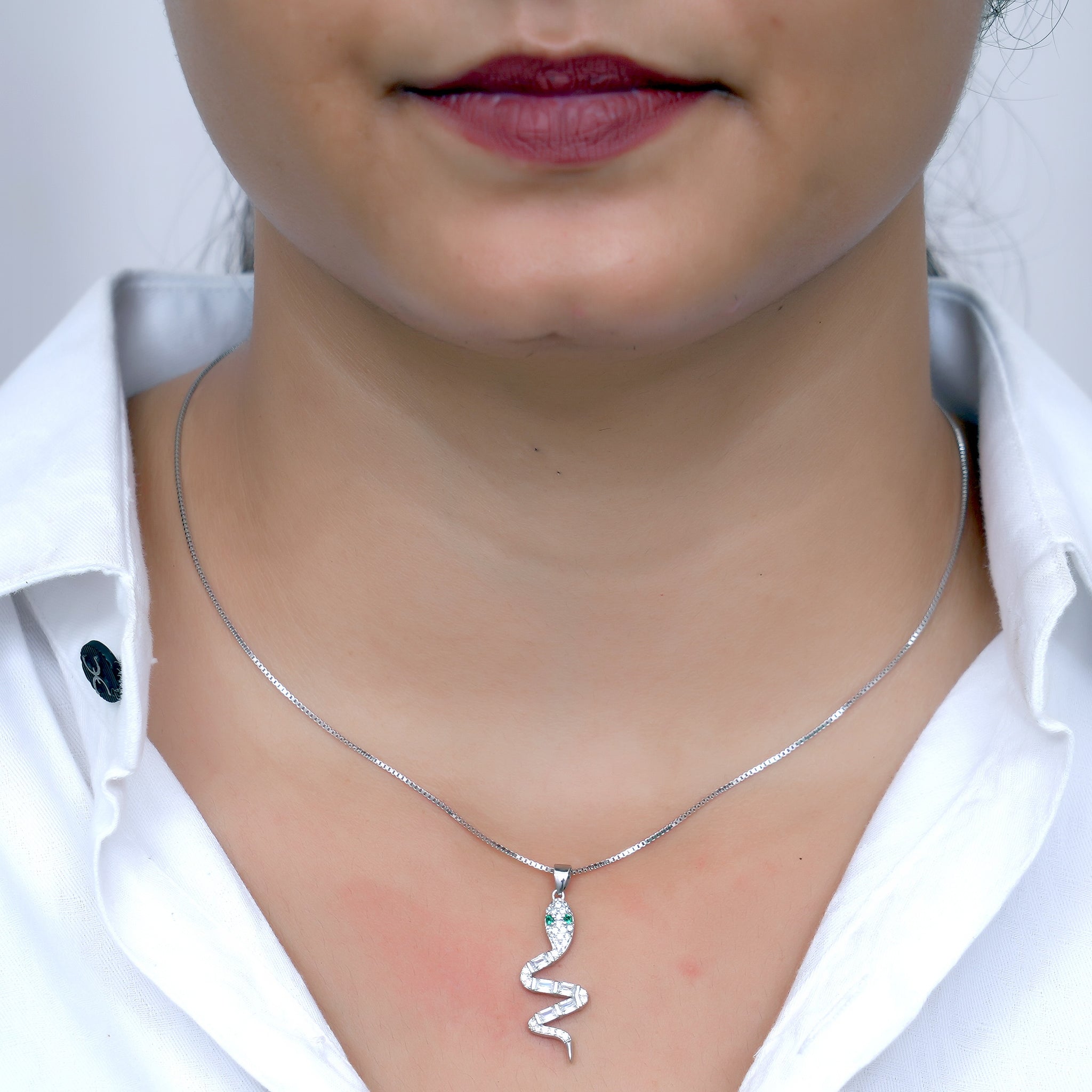 PURE SILVER CHAIN PENDENT