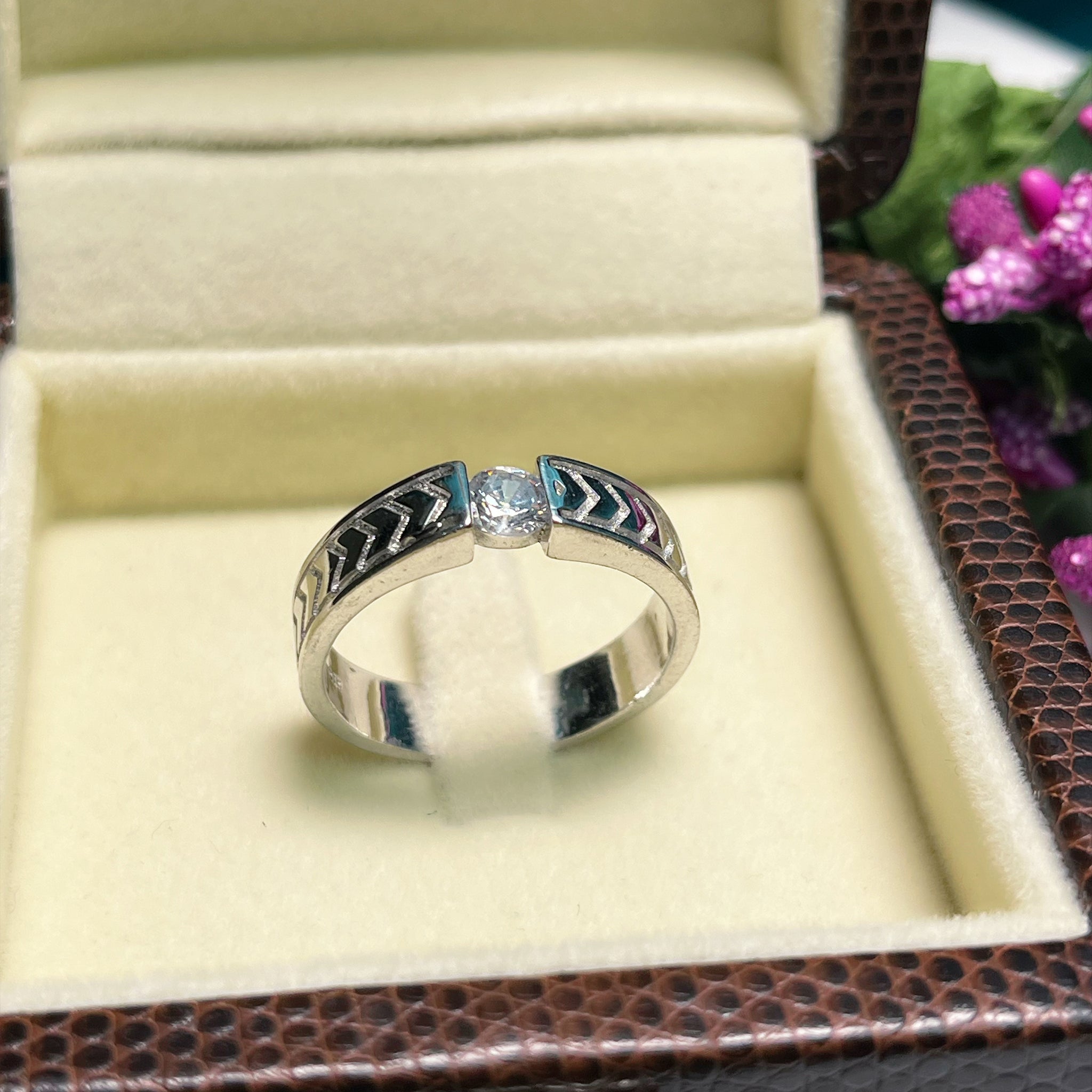 Mens Silver Ring