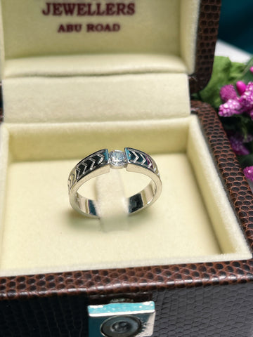 Mens Silver Ring