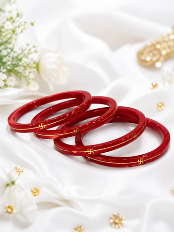 Swastik taar Gold Bangle