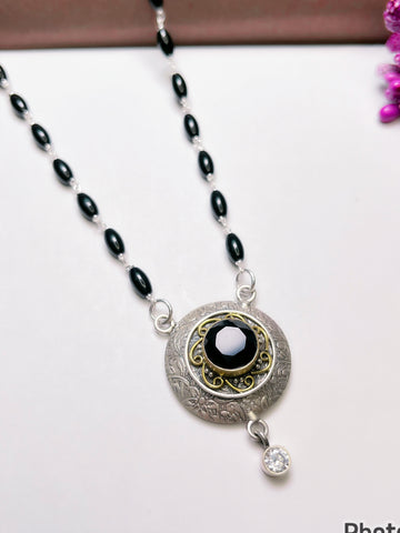 Silver Mangalsutra✨