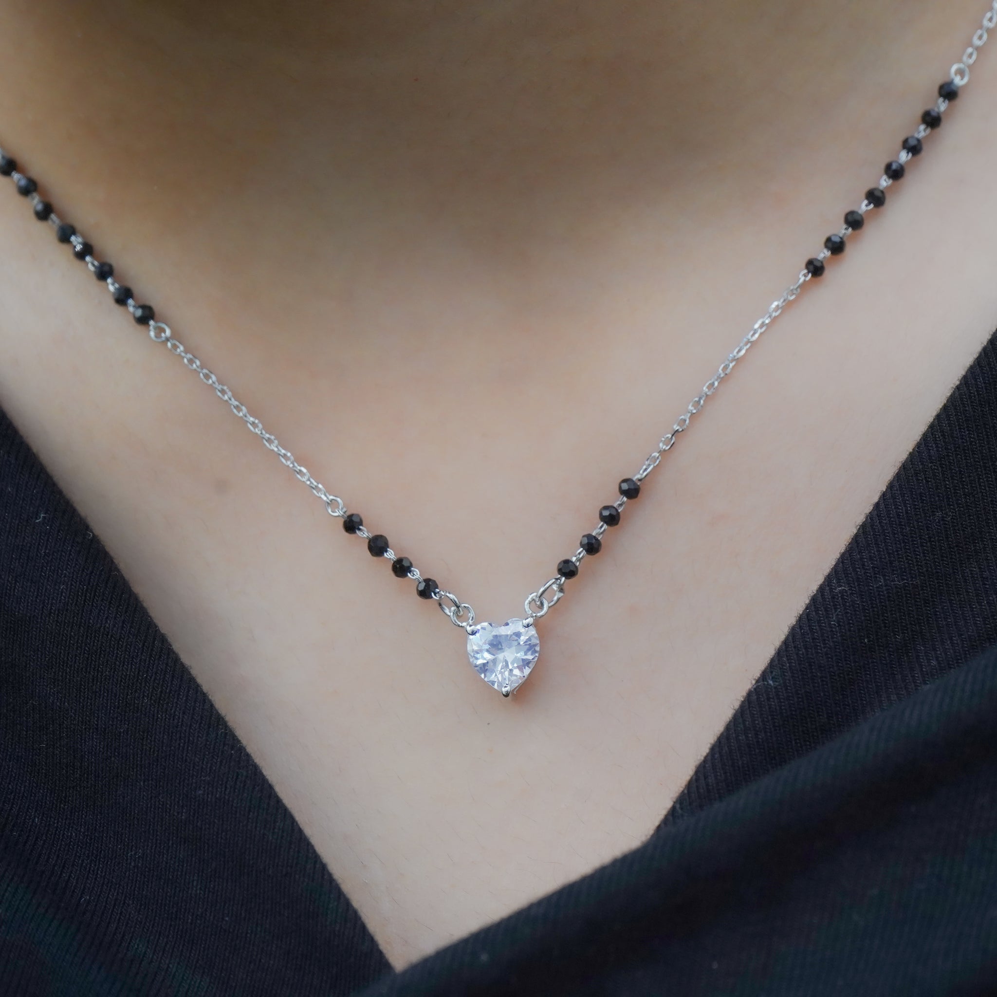 Silver Mangalsutra