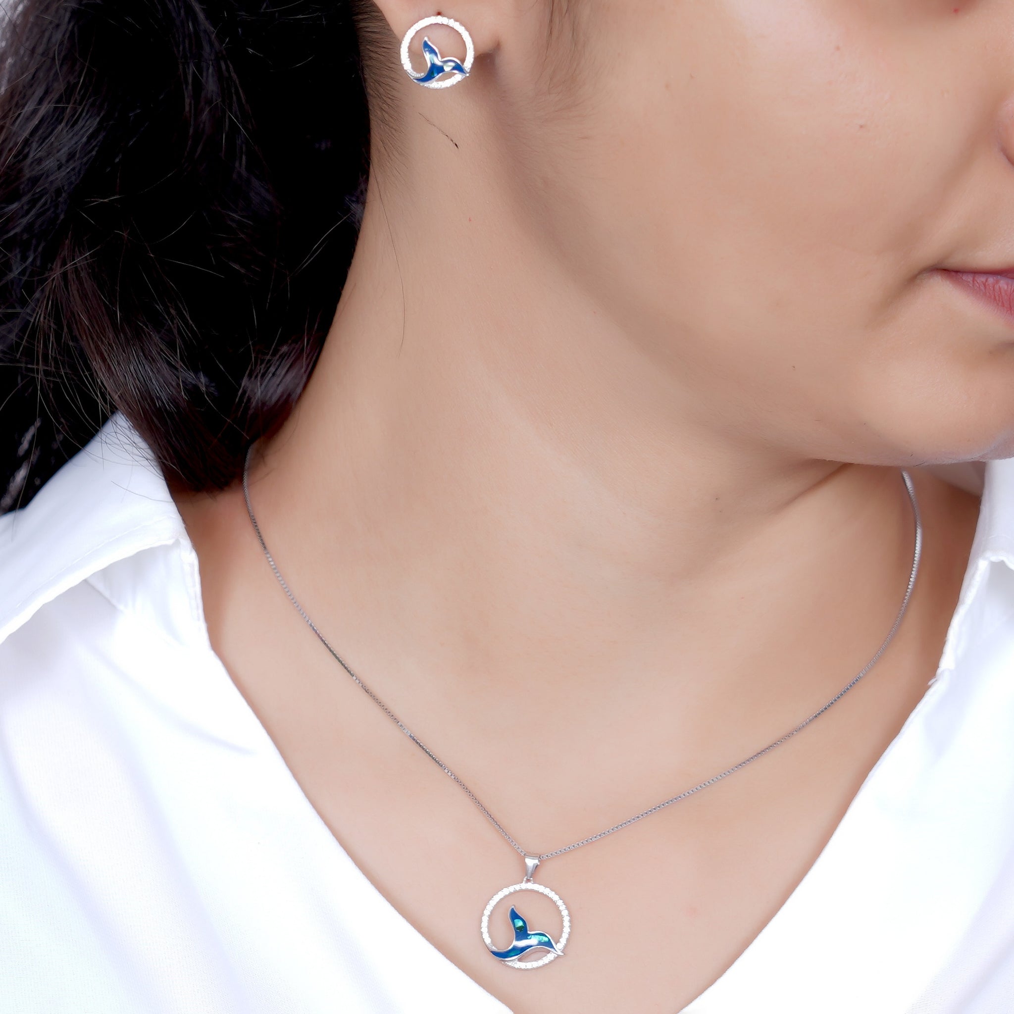 PURE SILVER CHAIN PENDENT
