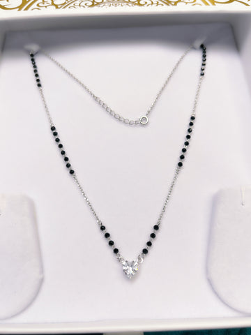 Silver Mangalsutra