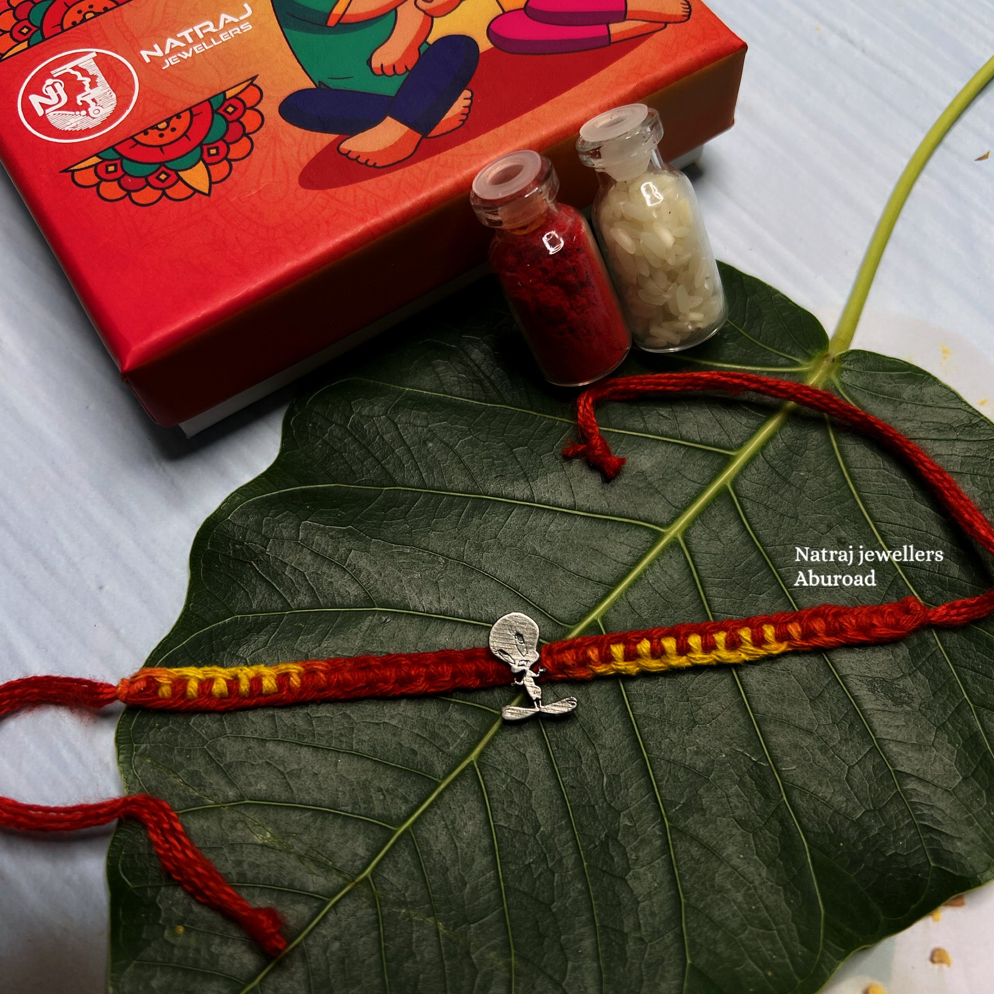 Silver Rakhi