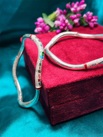 Silver Bangles