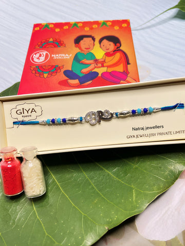 Silver Rakhi