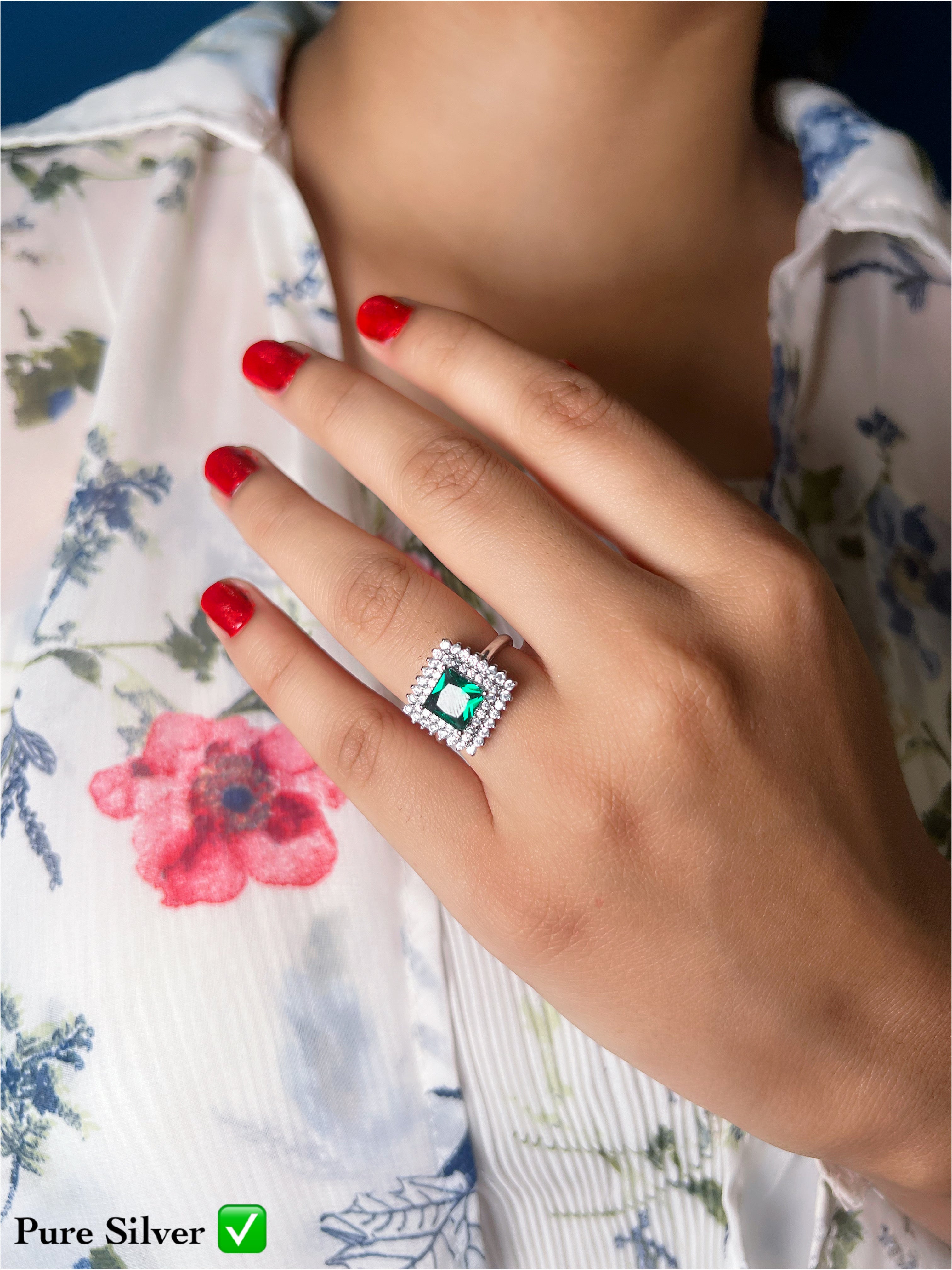 Pure Metal Rings PURE SILVER RING * – Natraj Jewellers