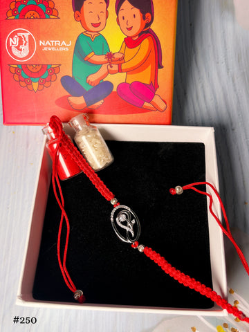 Silver Rakhi