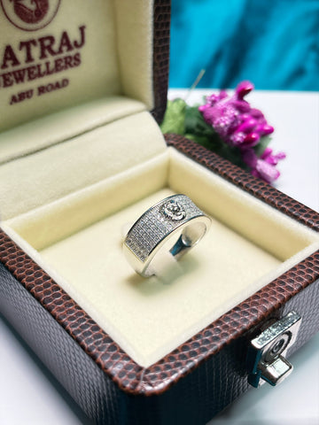 Mens Silver Ring