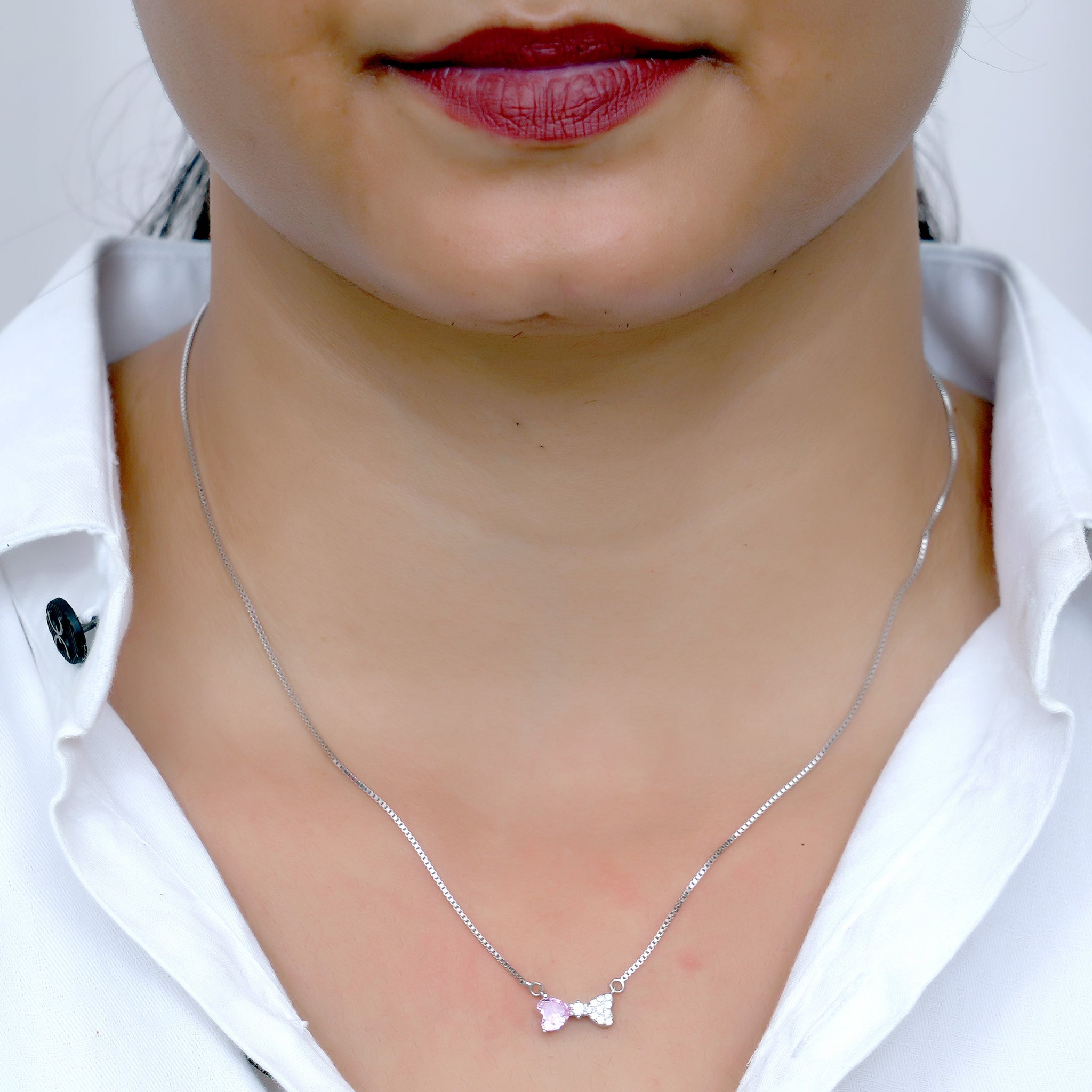 PURE SILVER CHAIN PENDENT
