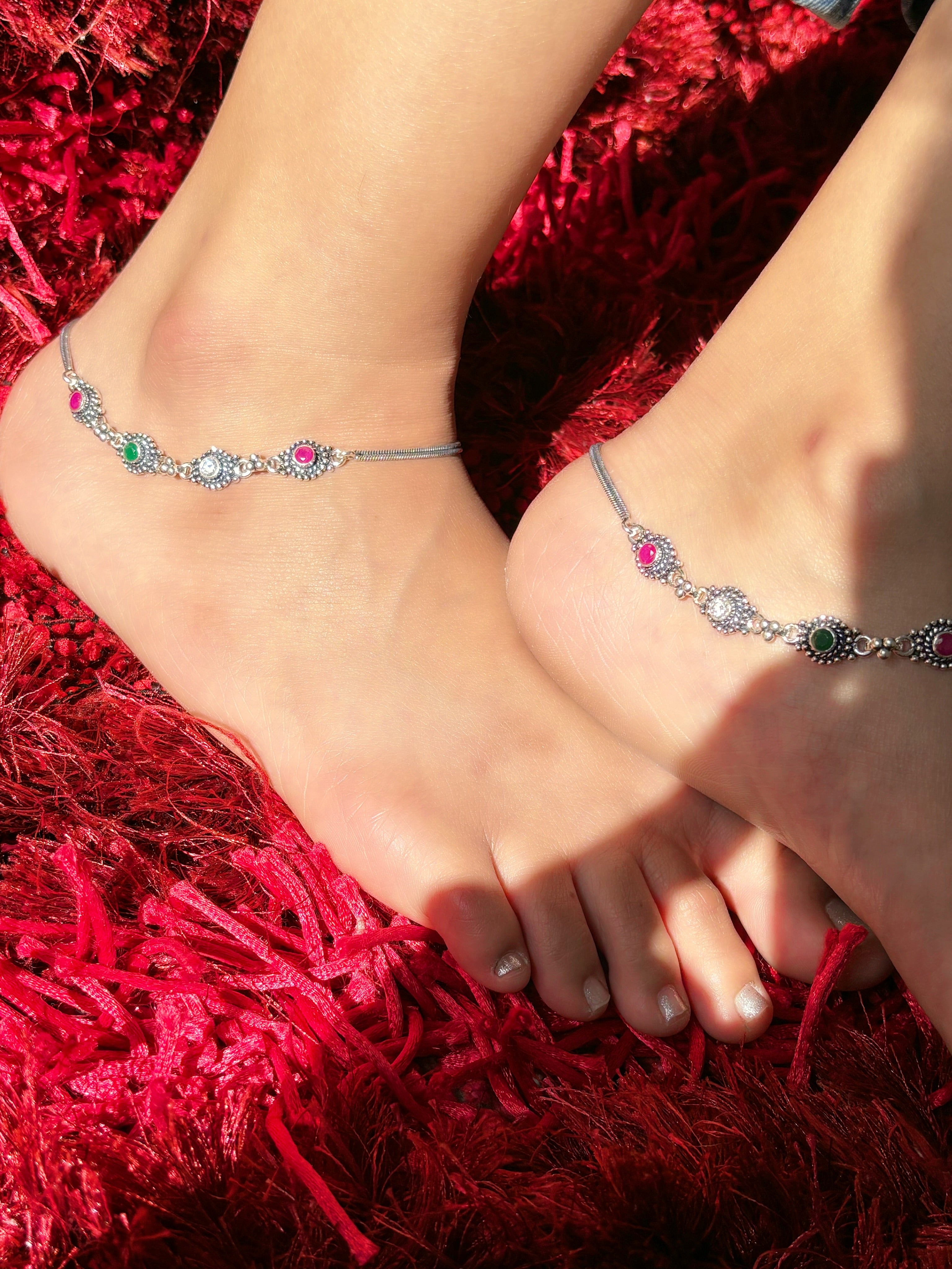 Silver Anklet