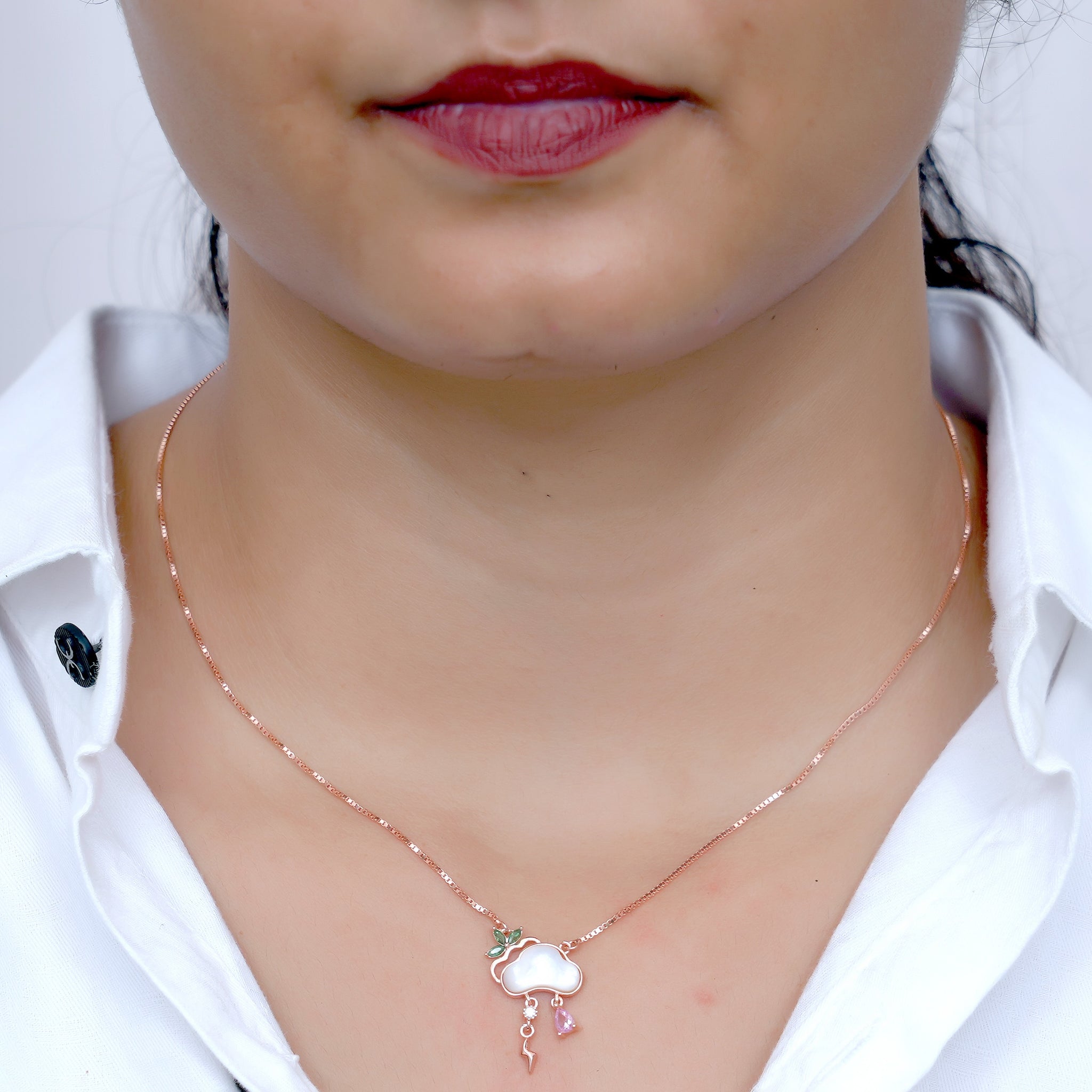 PURE SILVER CHAIN PENDENT
