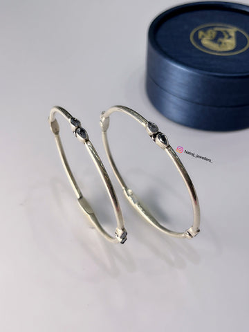 Silver Bangles