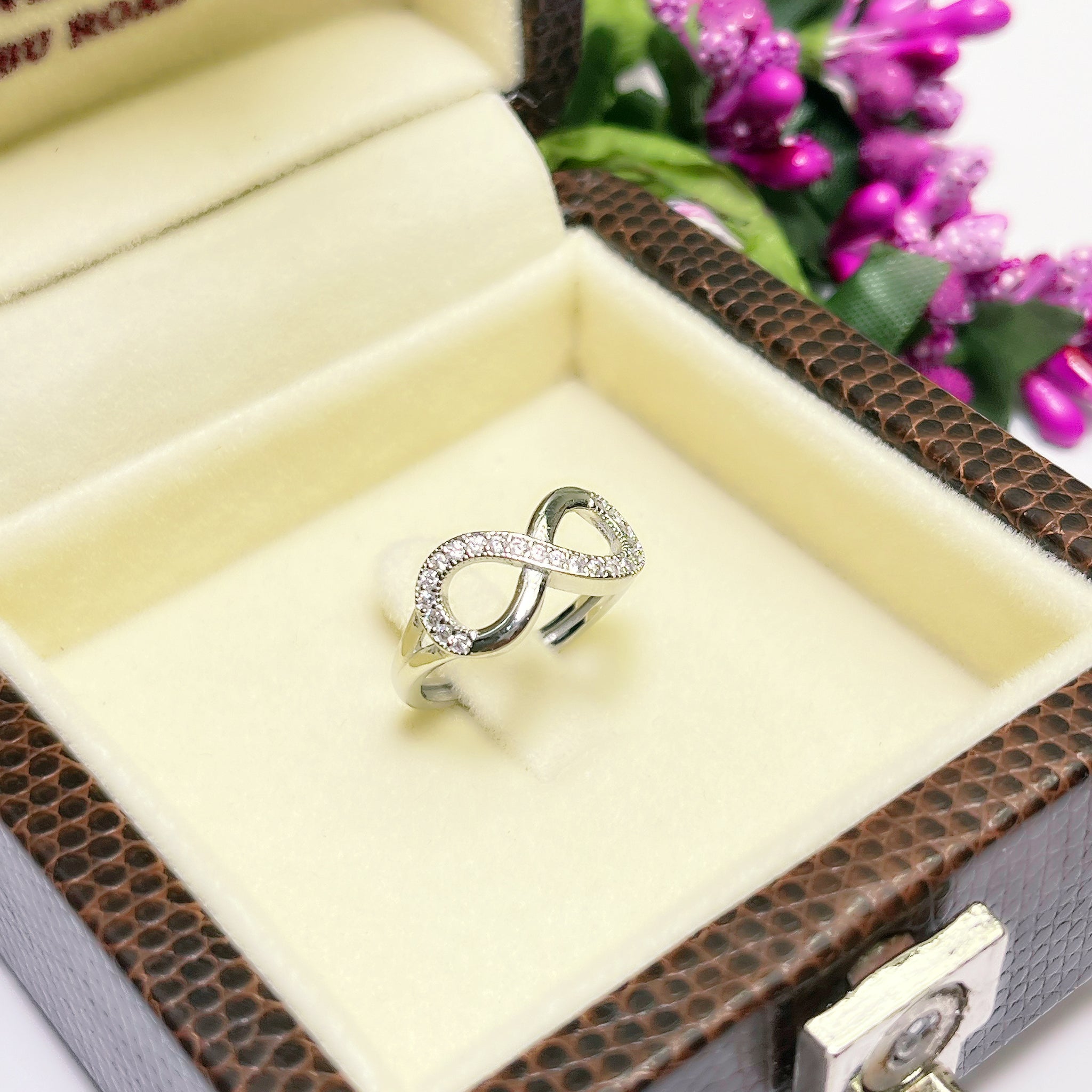 Silver Infinity Ring