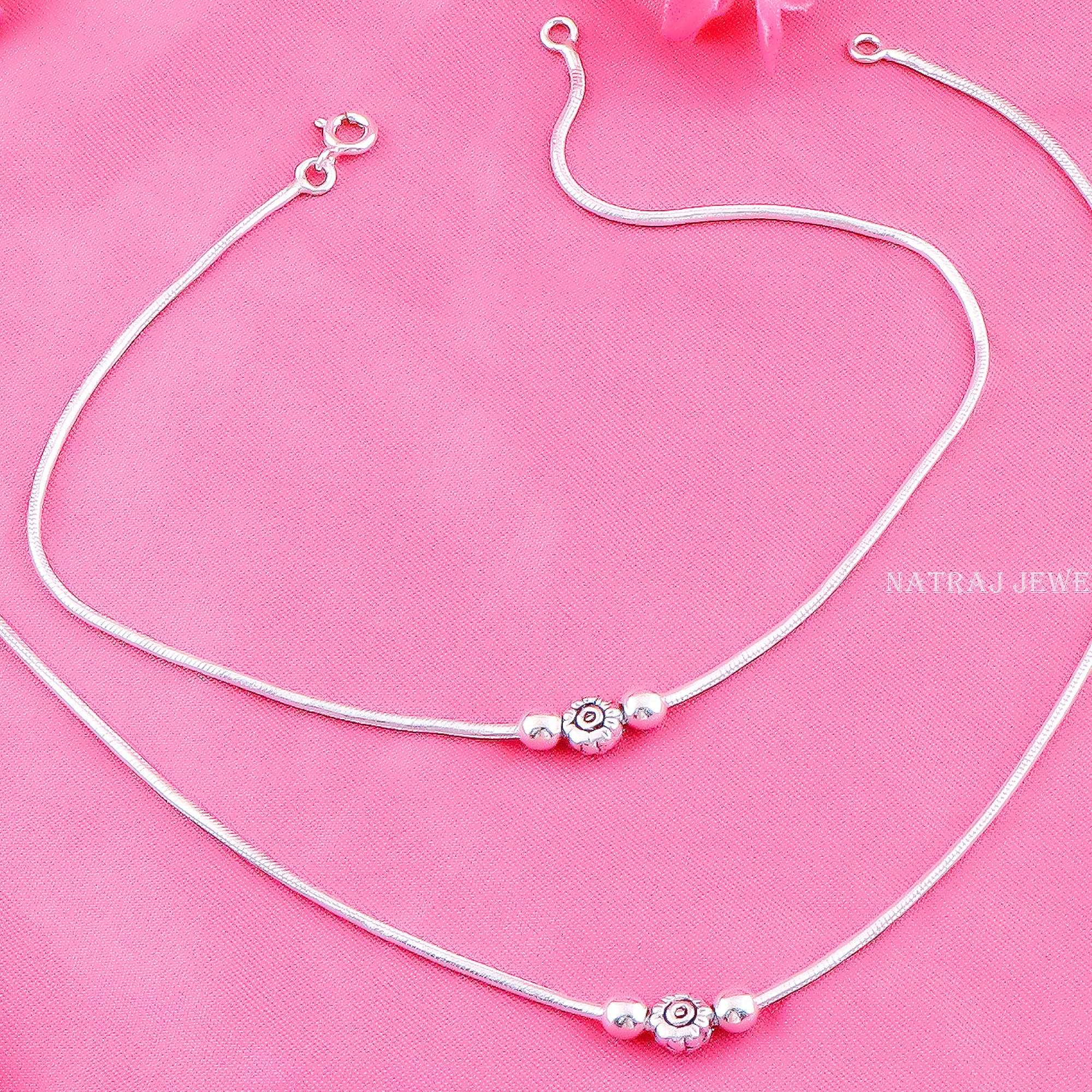 Silver Anklet