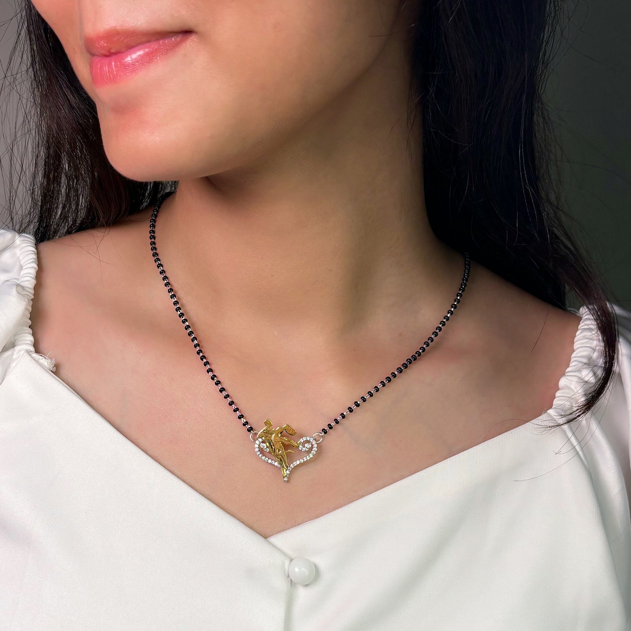 Silver Mangalsutra