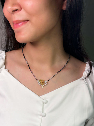 Silver Mangalsutra