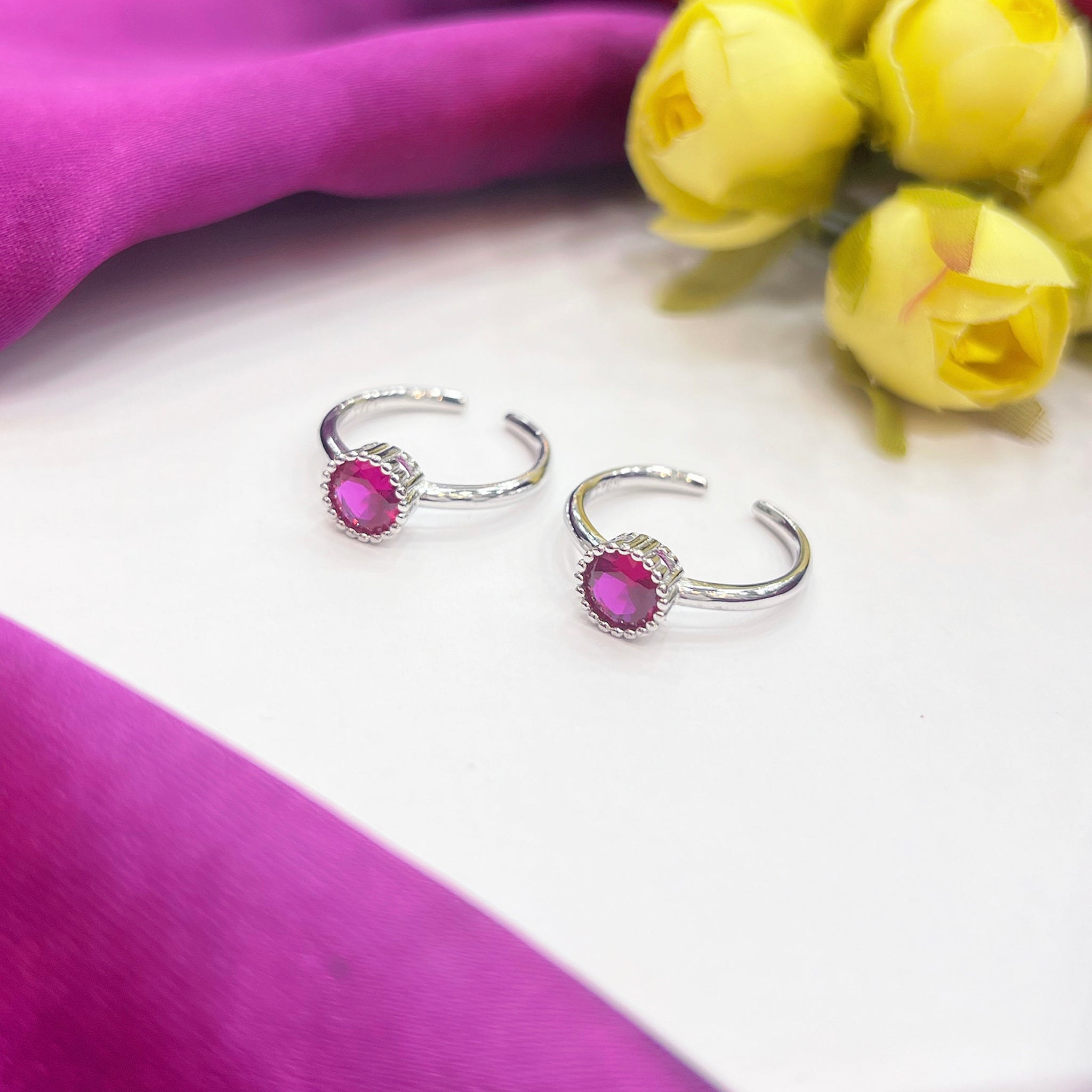 PURE SILVER TOE RING
