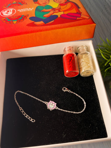 Silver Rakhi