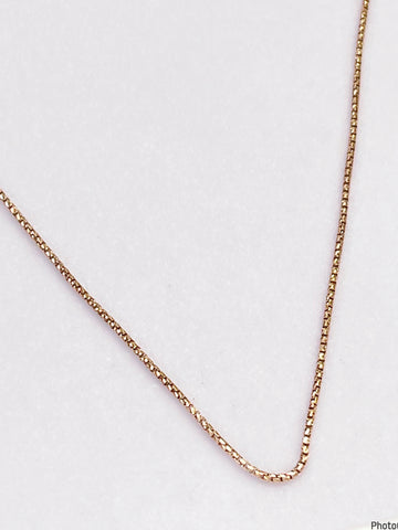 Silver Rose Gold Chain