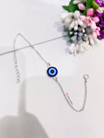 Silver Evil Eyes Bracelete 🧿